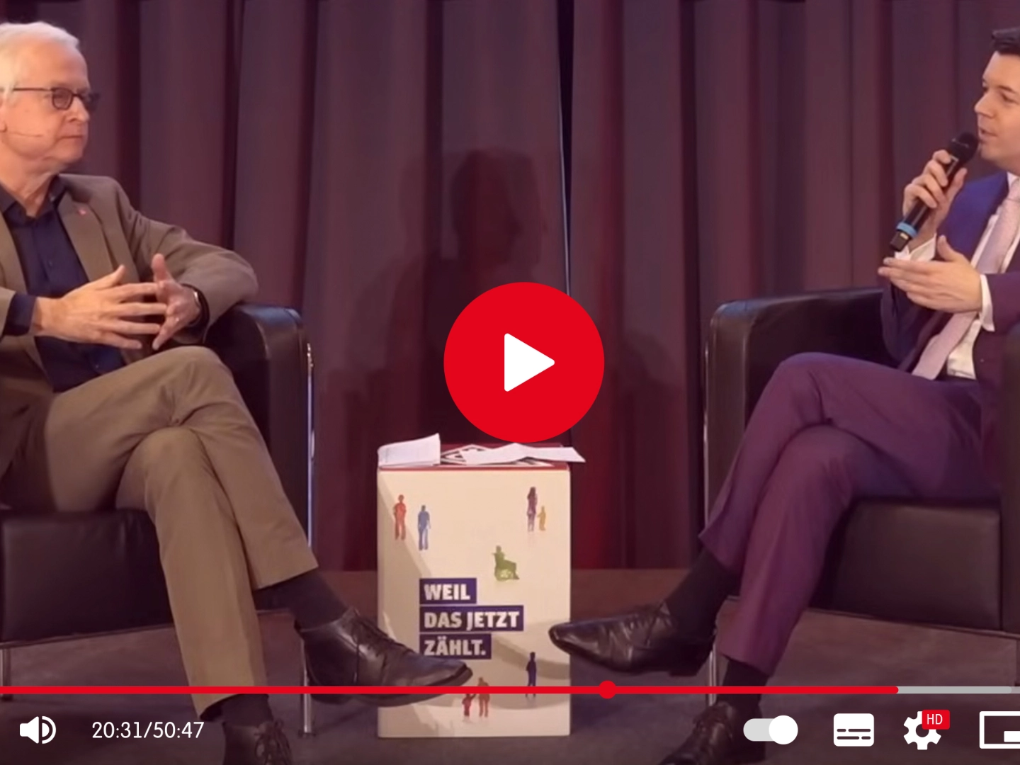 Hans-Jürgen Urban diskutiert mit Wolfgang M. Schmitt über die Zukunft des Sozialstaats