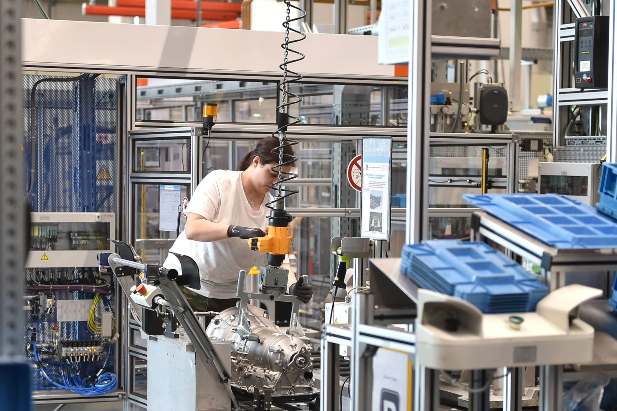 Jährlich werden bei ZF in Saarbrücken 2,5 Millionen Getriebe gebaut. In zehn Jahren sollen 80 Prozent davon Hybridvarianten sein.