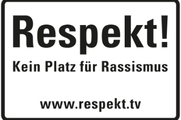 Logo Respekt! Kein Platz für Rassismus