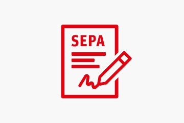SEPA-Mandat erteilen