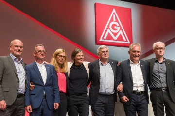 IG Metall bestätigt die Führungsspitze
