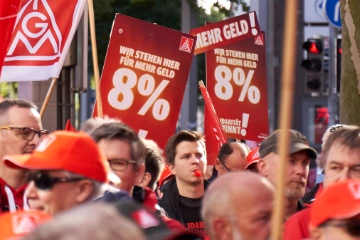 Warum wir 8 Prozent mehr Geld fordern