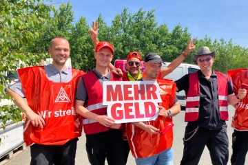 Dauerhaft mehr Geld und Angleichung Ost an West 