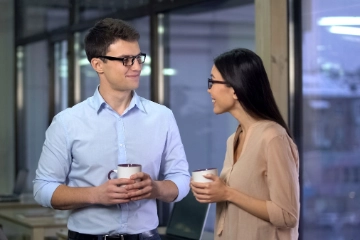 Wenn es am Arbeitsplatz funkt