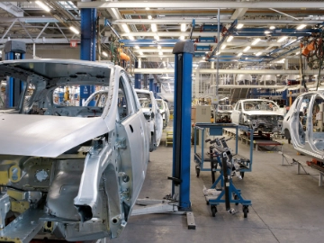 Arbeitsplätze und Werke sicher