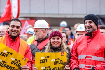3,7 Prozent mehr Geld – plus 1000 Euro oder freie Tage