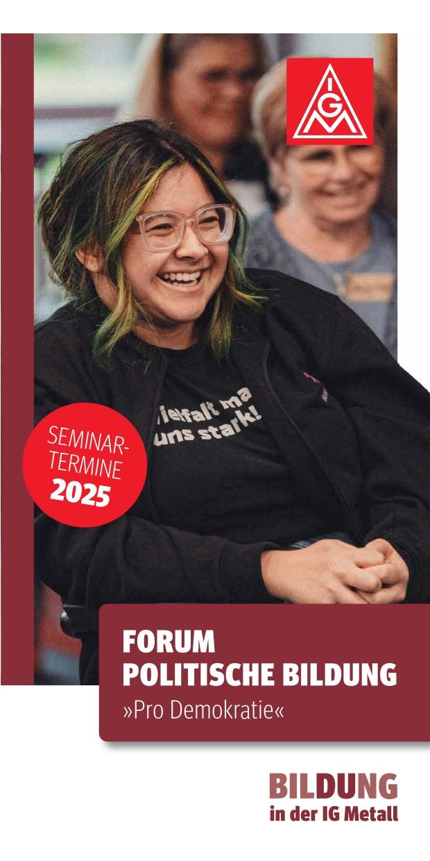 Forum Politische Bildung - Pro Demokratie. Seminartermine 2025 (Web)