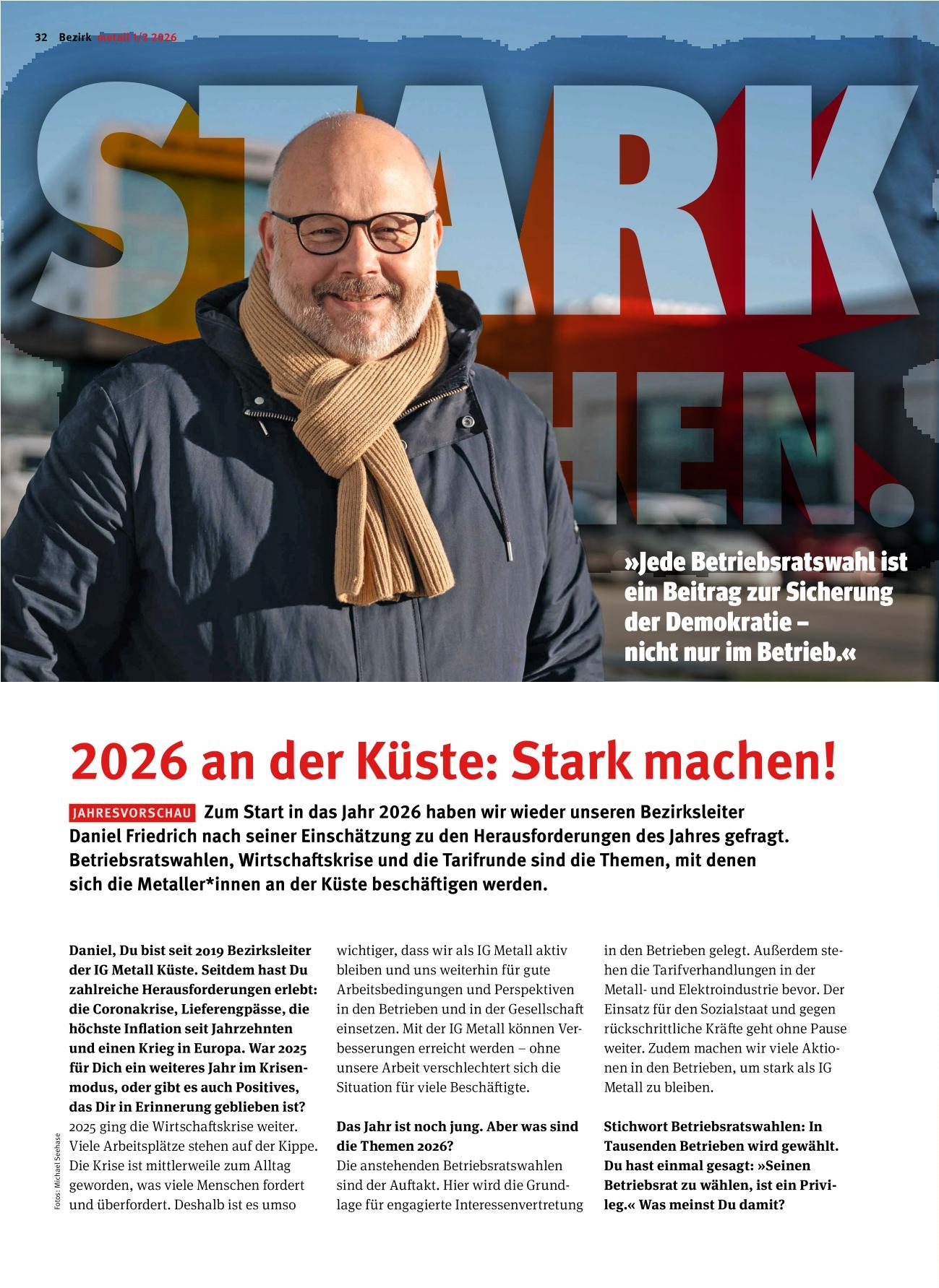 metall - Regionalseiten Küste 1/2 2026
