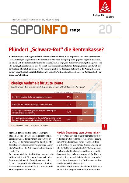 SOPOINFO Nr. 20: Plündert 