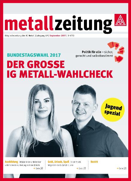 metallzeitung September 2017