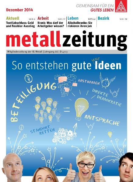 metallzeitung Dezember 2014