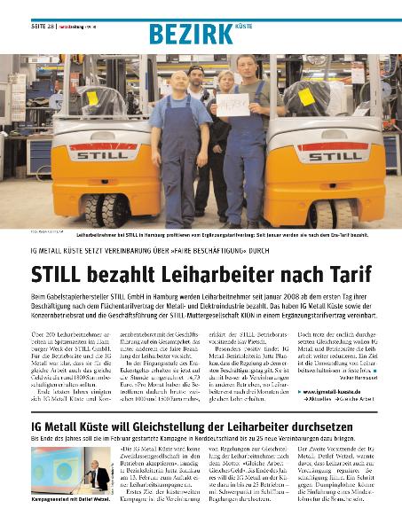 metall - Regionalseiten Küste März 2008