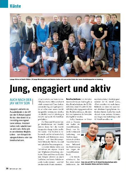 metallzeitung - Regionalseiten Küste August 2012