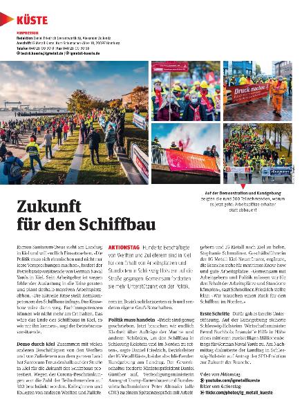 metallzeitung - Regionalseiten Küste Dezember 2020
