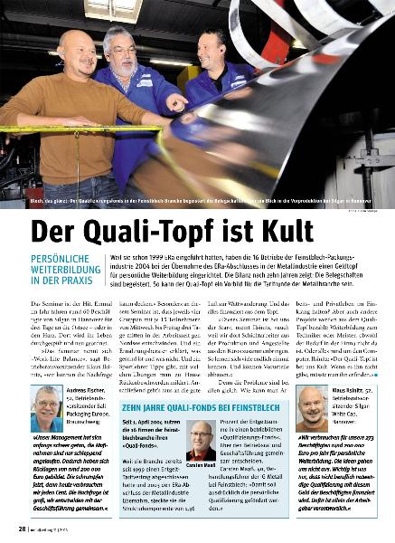 metallzeitung - Regionalseiten Niedersachsen und Sachsen-Anhalt November 2014