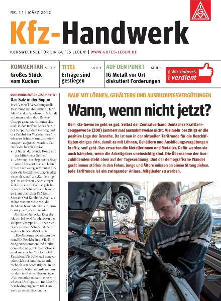 Kfz-Handwerk Nr 11 / März 2012