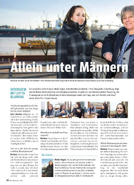 metallzeitung - Regionalseiten Küste März 2011