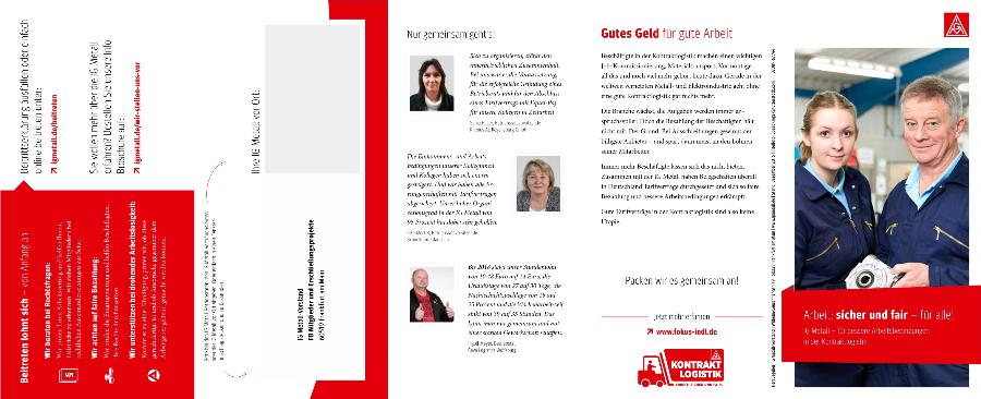 Arbeit: sicher und fair – für alle! IG Metall – für bessere Arbeitsbedingungen in der Kontraktlogistik