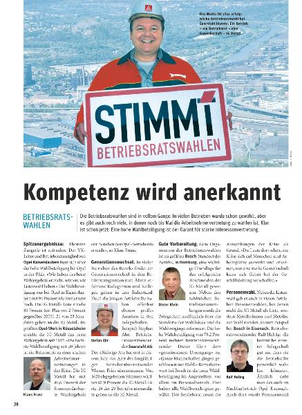 metallzeitung - Regionalseiten Frankfurt April 2010
