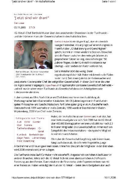 Jetzt sind wir dran!