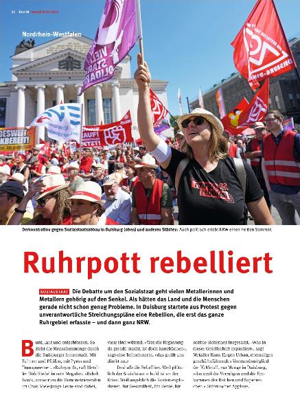 metall-Regionalseiten Nordrhein-Westfalen September/Oktober 2026