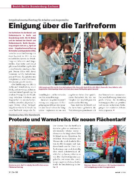 metall-Regionalseiten Berlin-Brandenburg-Sachsen Mai 2005
