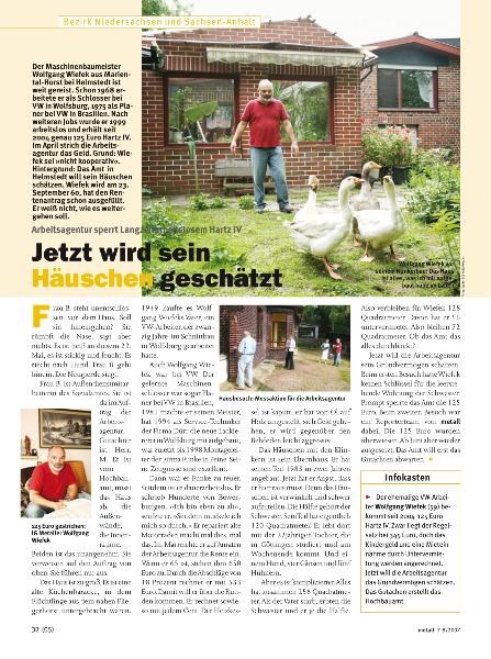 metall - Regionalseiten Niedersachsen und Sachsen-Anhalt Juli/August 2007