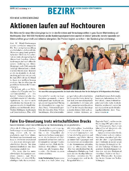 metall - Regionalseiten Baden-Württemberg Februar 2008