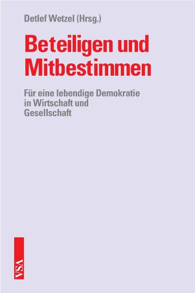 Buch Detlef Wetzel: Beteiligen und Mitbestimmen
