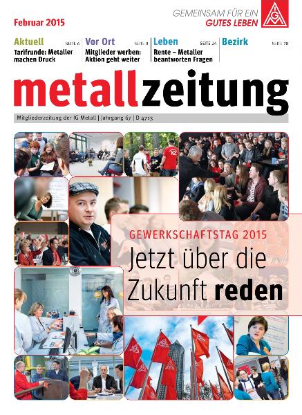 Metallzeitung Februar 2015