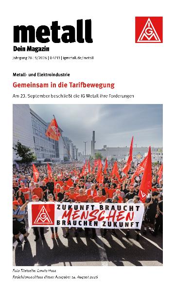 Barrierefrei metall-Regionalseiten September/Oktober 2026