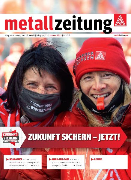 metallzeitung Januar 2021
