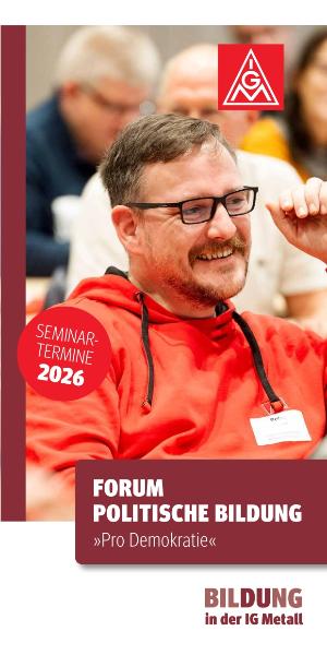 Seminartermine 2026: Forum Politische Bildung - Pro Demokratie