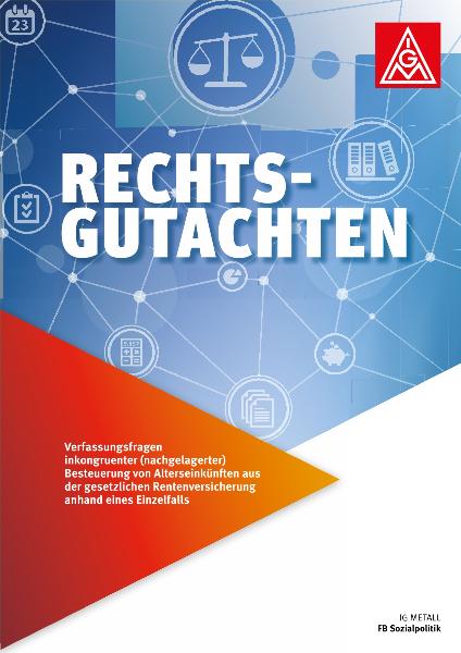 Rechtsgutachten zur Besteuerung von Alterseinkünften