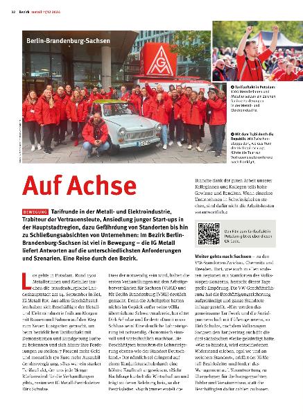 metall - Regionalseiten Berlin-Brandenburg-Sachsen 11/12 2024