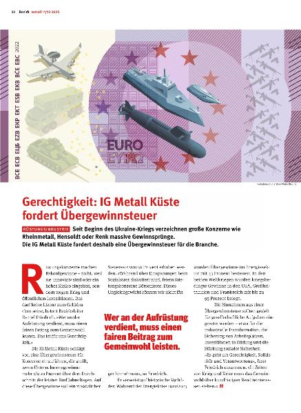 metall - Regionalseiten Küste 11/12 2025
