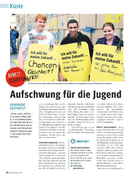 metallzeitung - Regionalseiten Küste Juni 2011