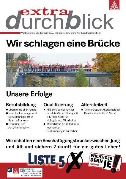 Woerth wir schlagen eine brücke