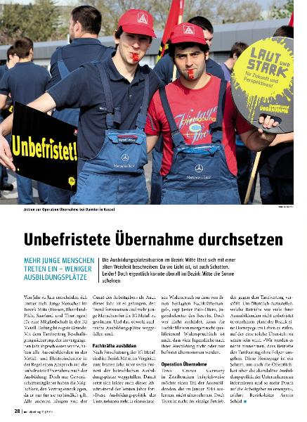 metallzeitung - Regionalseiten Mitte November 2013