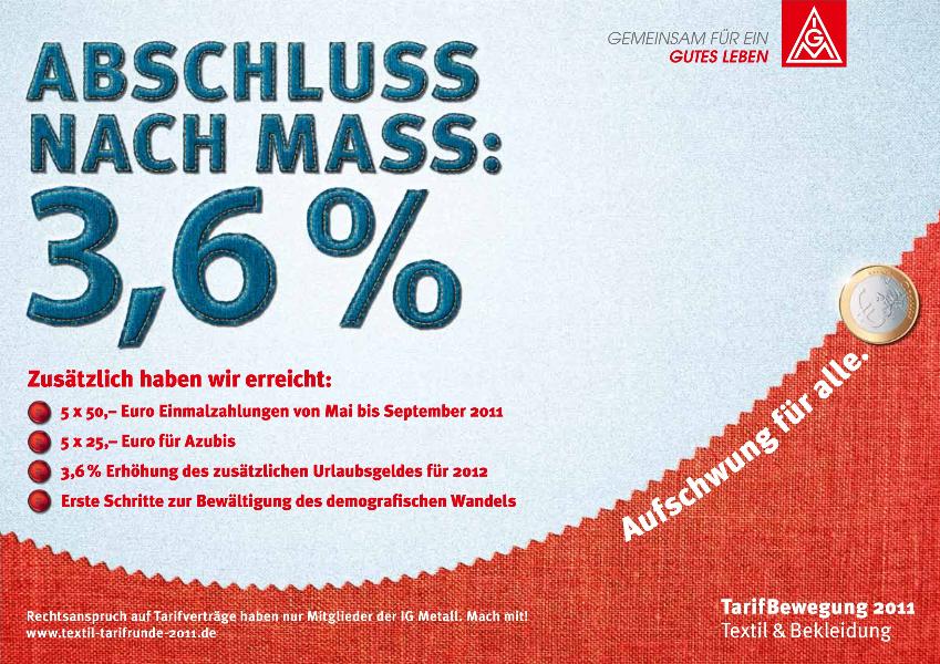 Abschluss nach Maß (West): 3,6 Prozent