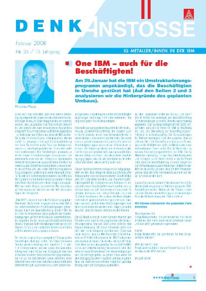Denkanstoesse - Ausgabe Februar 2008