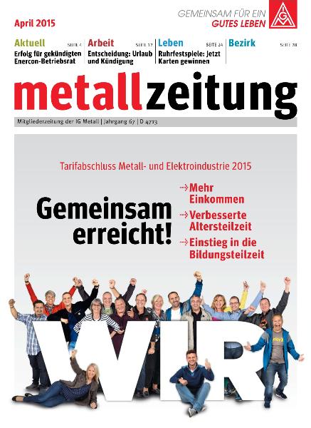 metallzeitung April 2015