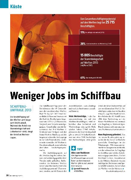 metallzeitung - Regionalseiten Küste November 2013
