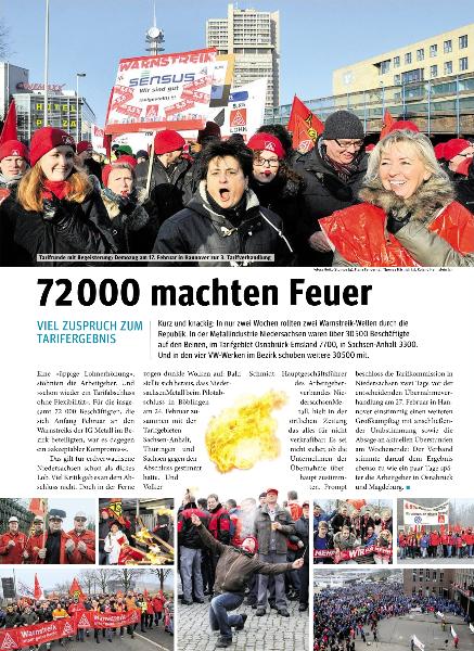 metallzeitung - Regionalseiten Niedersachsen-Sachsen-Anhalt, April 2015