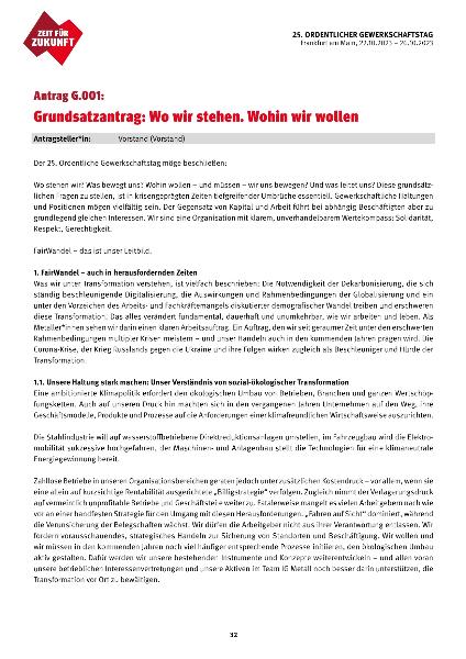 Grundsatzantrag 