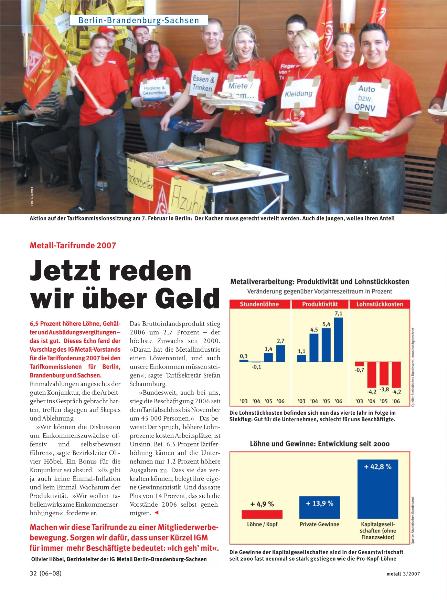 metall-Regionalseiten Berlin-Brandenburg-Sachsen März 2007