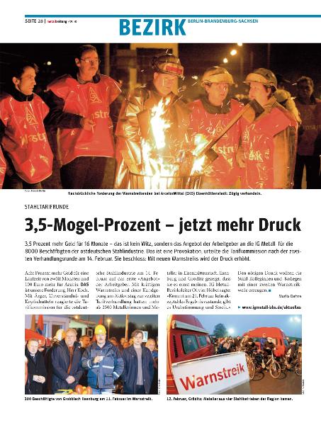 metall - Regionalseiten Berlin-Brandenburg-Sachsen März 2008