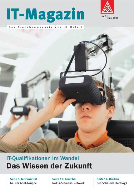 IT-Magazin Nr. 2 - IT-Qualifikation im Wandel (Juni 2007)
