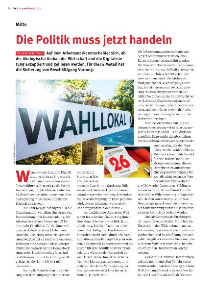 metall - Regionalseiten Mitte 9/10 2021