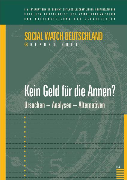 Social Watch Deutschland Report 2006